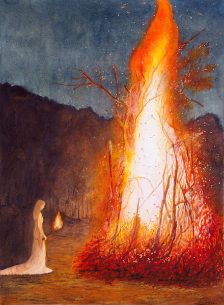 Incontrare le antenate e il Fuoco Sacro